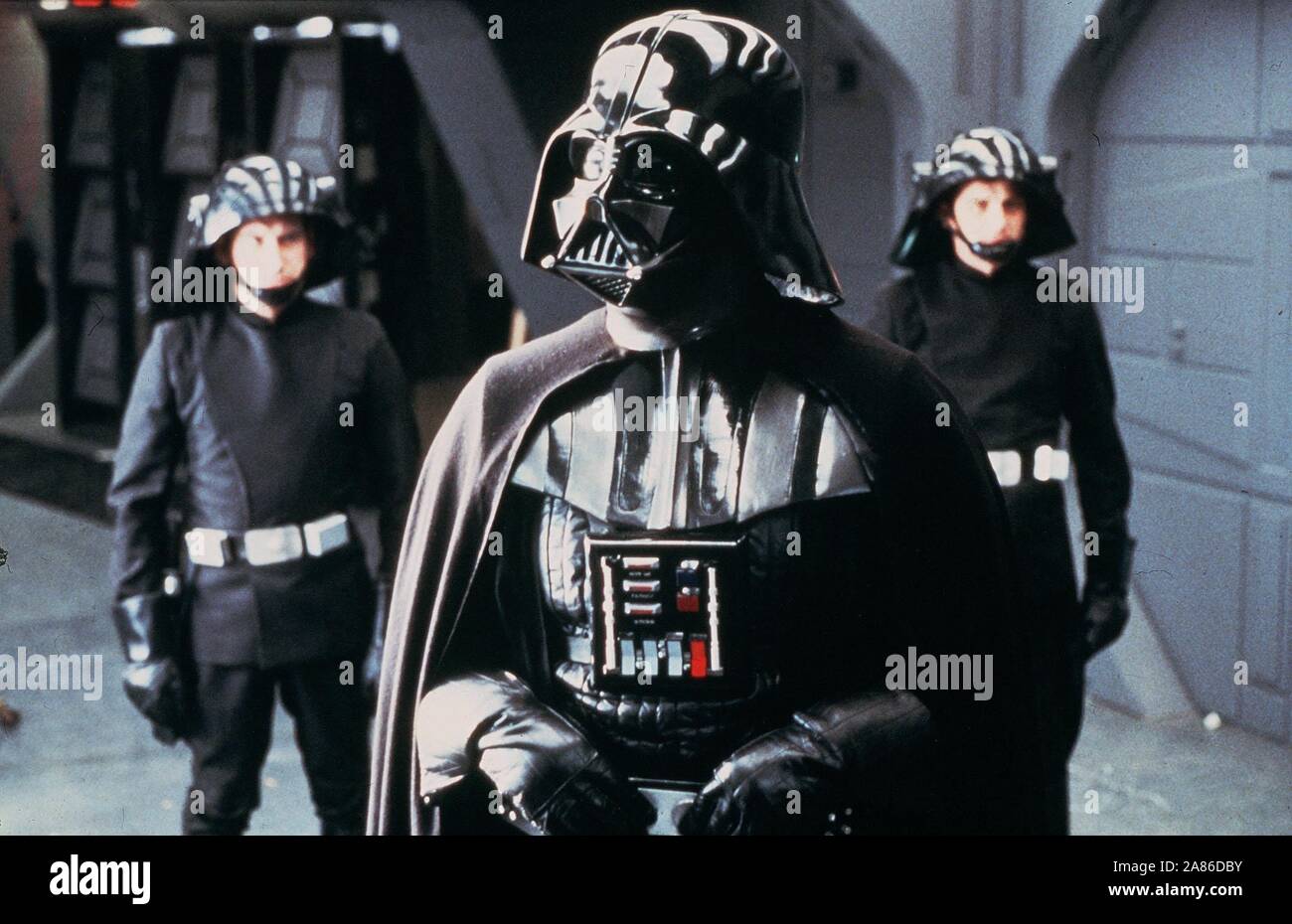 VADER, PROWSE, Star Wars: Episode V - Das Imperium schlägt zurück, 1980 Stockfoto