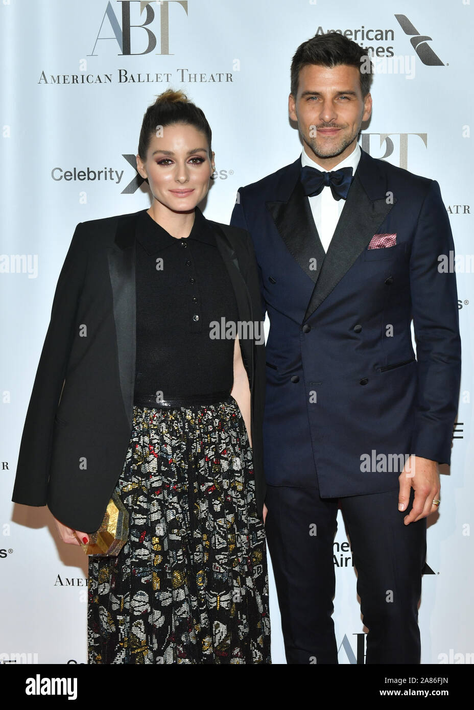 Olivia Palermo und Johannes Huebl - American Ballet Theatre fallen Gala, Ankünfte, New York, USA - 16 Okt 2019 Stockfoto