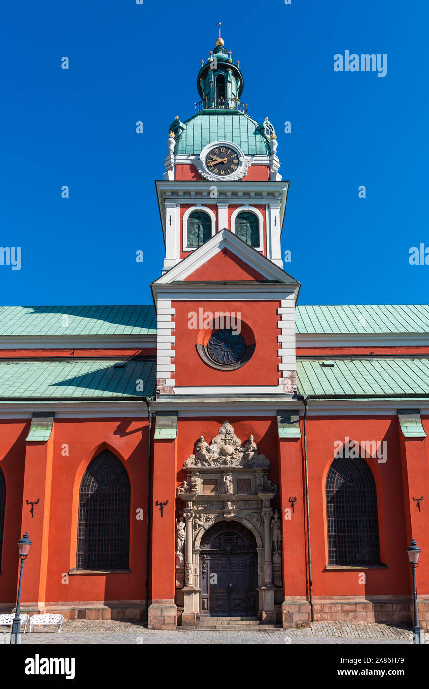 St Jsacobs Kirche in Stockholm, Schweden. Stockfoto