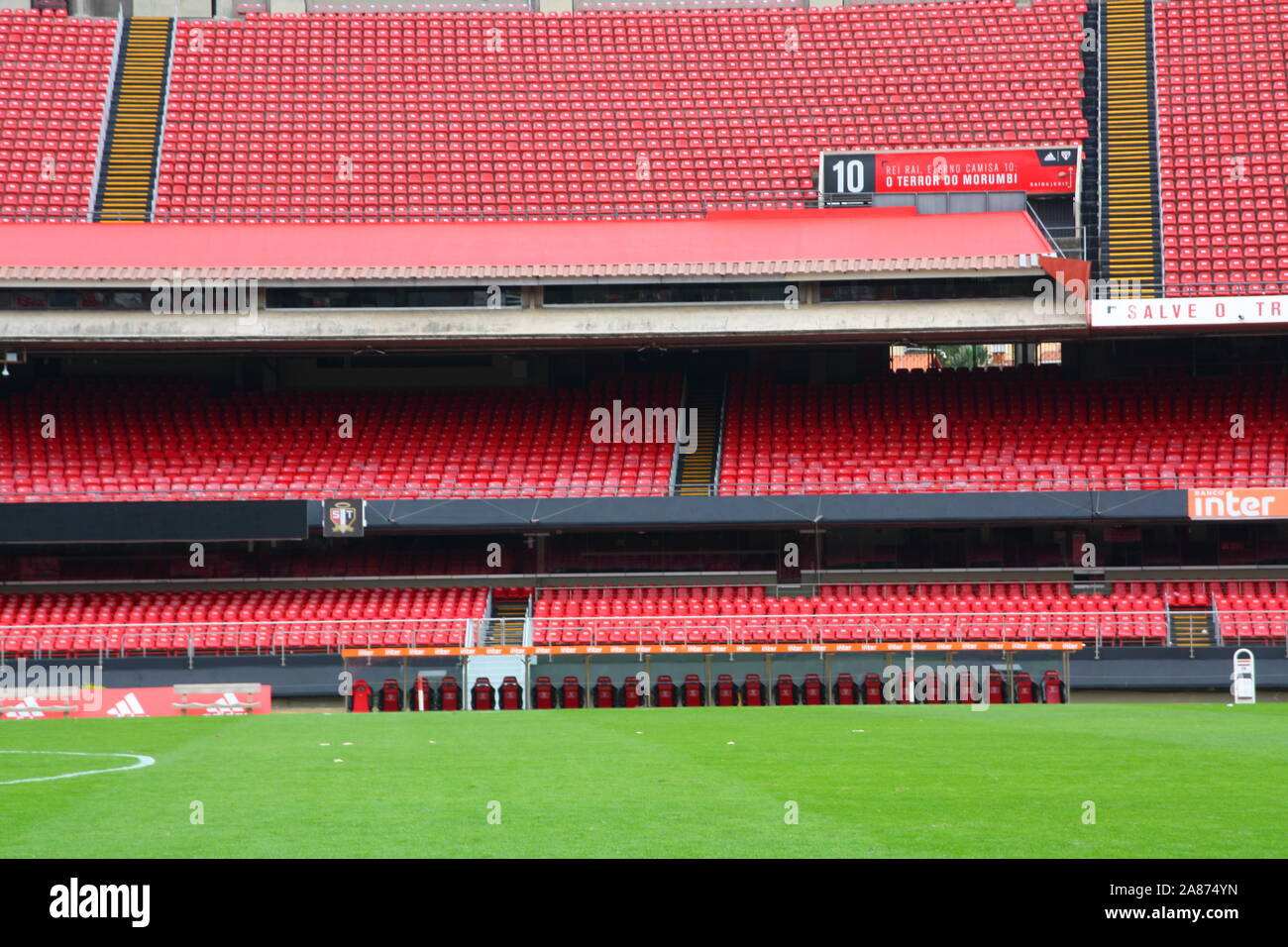 Morumbi Stadion, São Paulo, Brasilien, FIFA und Intercontinental Cup Gewinner home Arena Stockfoto