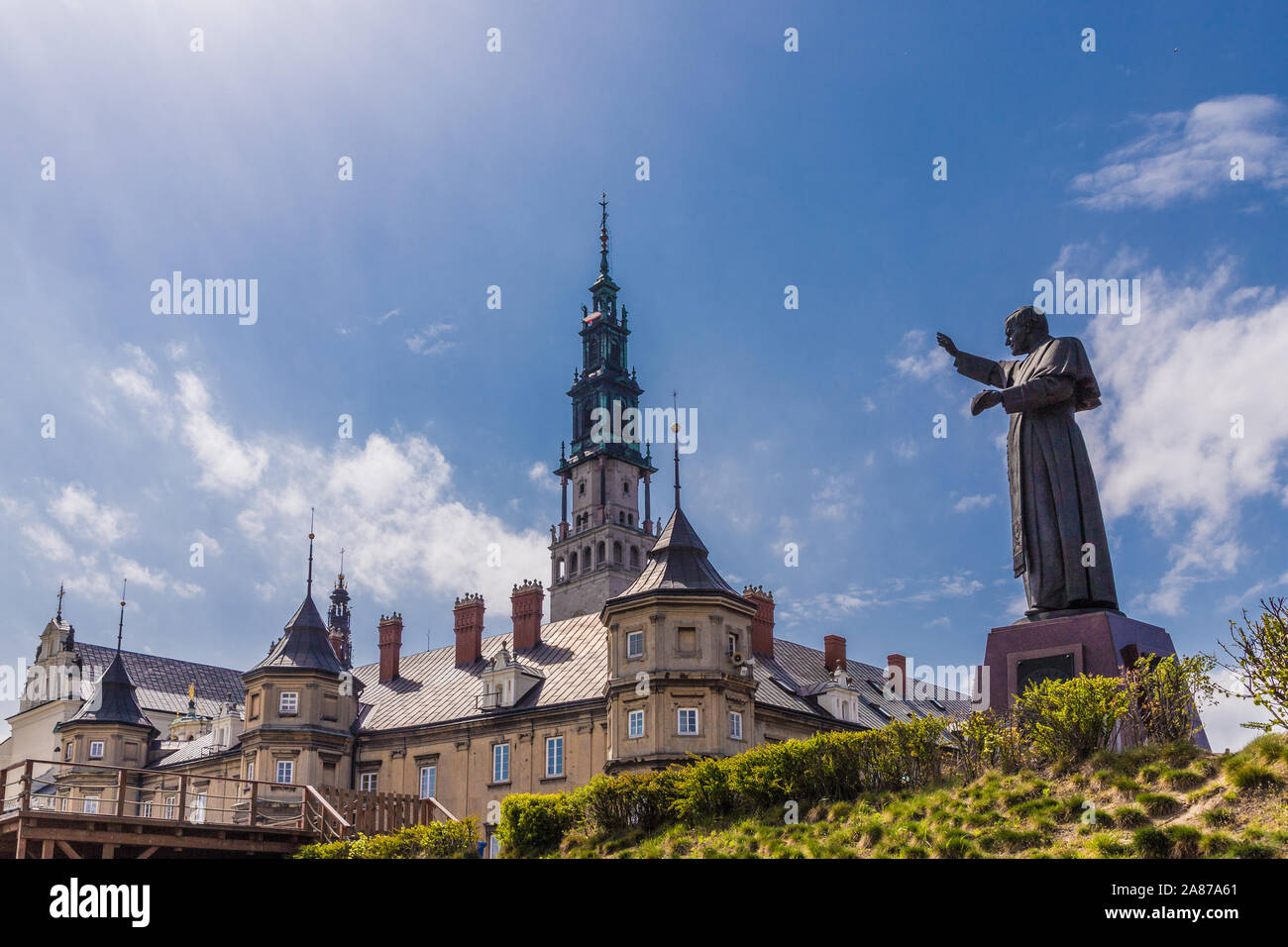 Das Kloster Jasna Gora in Czestochowa Polen Stockfoto