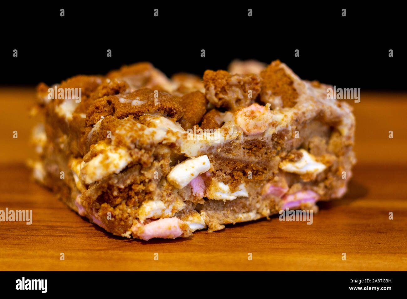 CUPCAKE UND TRAYBAKE BACKEN Stockfoto