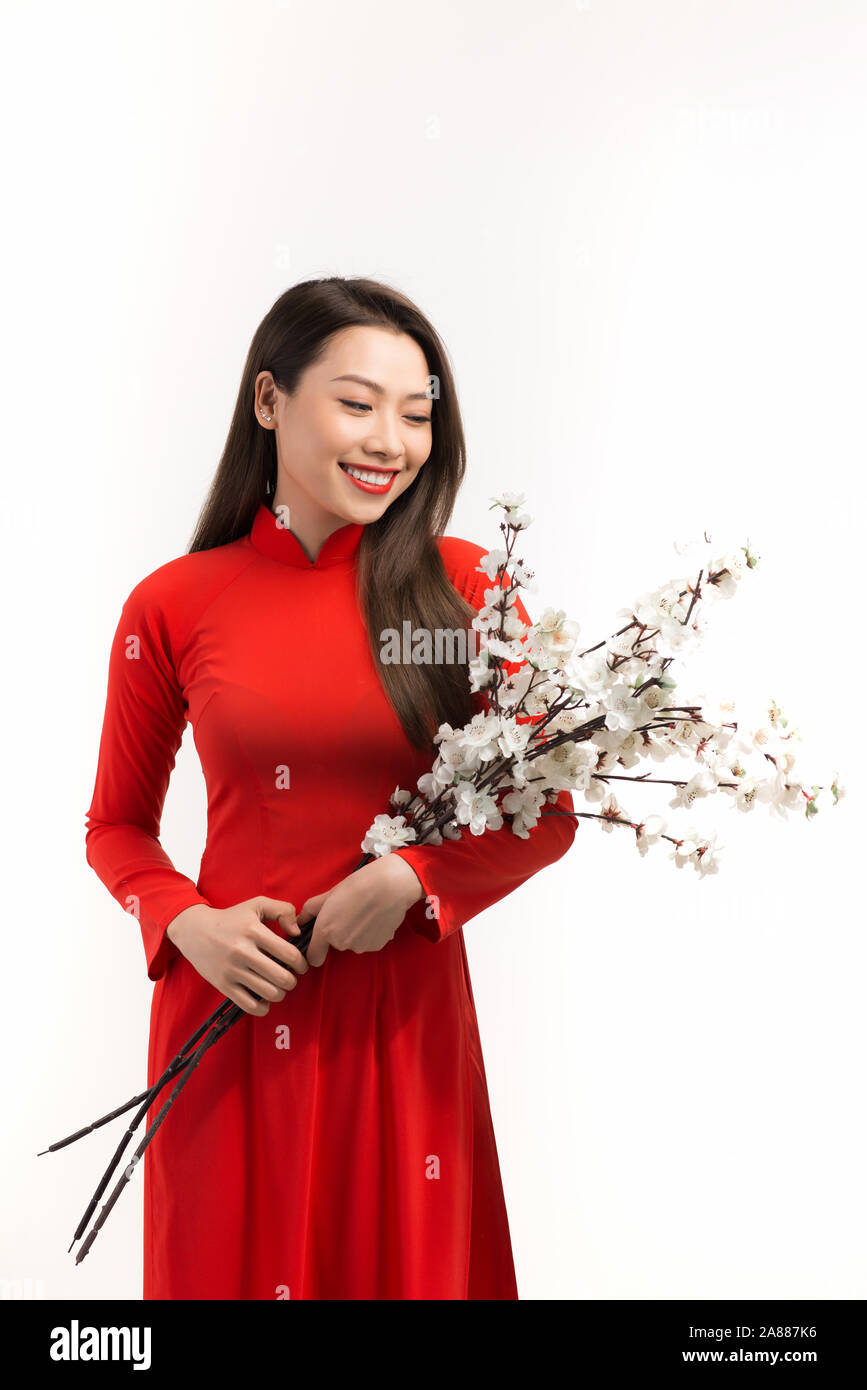 Ao Dai Vietnam Wedding Stockfotos Und Bilder Kaufen Alamy