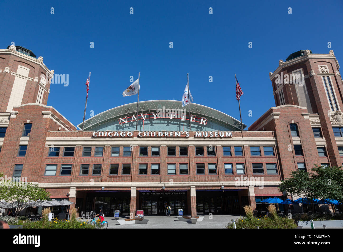 Chicago's Kinder Museum, Navy Pier, Chicago, Illinois Stockfoto