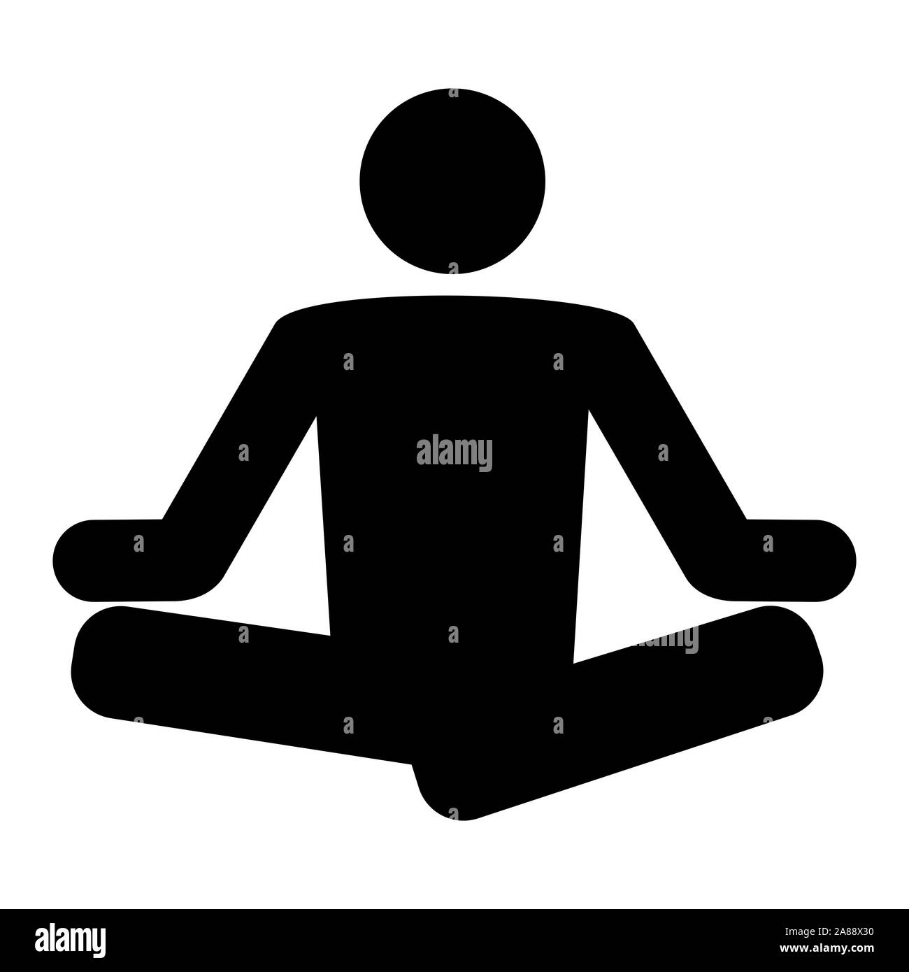 Yoga Symbols Stockfoto