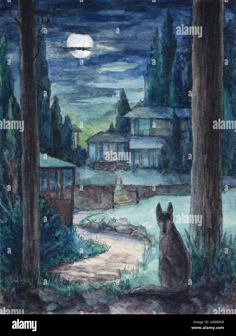 Wolf Abstrakt Stockfotos Und Bilder Kaufen Alamy