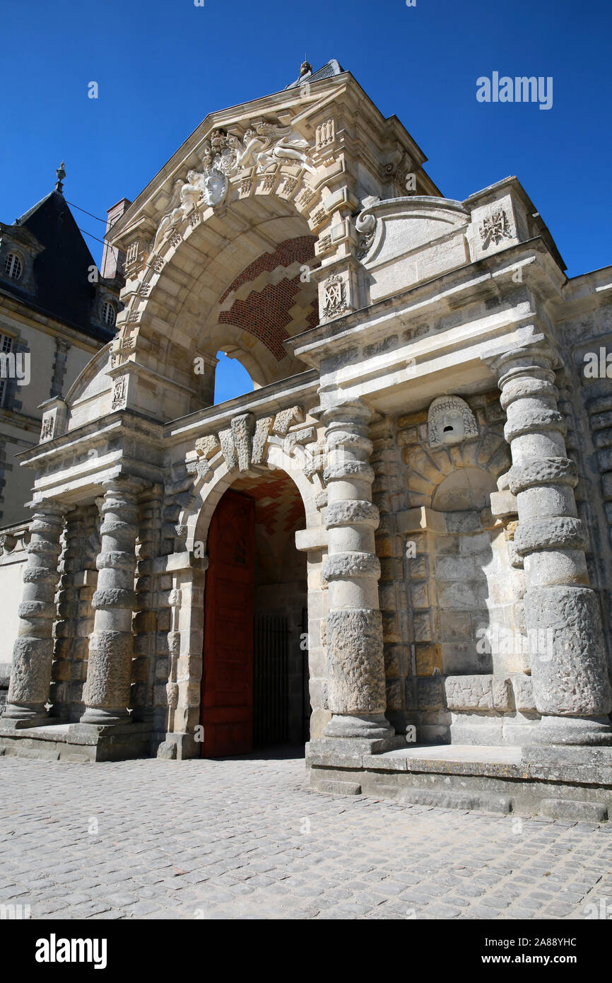 Fontainebleau chateau paris france Fotos und Bildmaterial in hoher