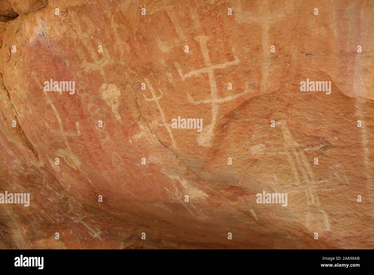 Der Dogon: Dorf der Tiogou (Bandiagara escarpment) Stockfoto