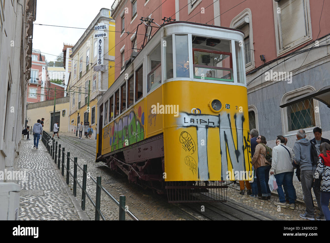 Lissabon Highlights Stockfoto