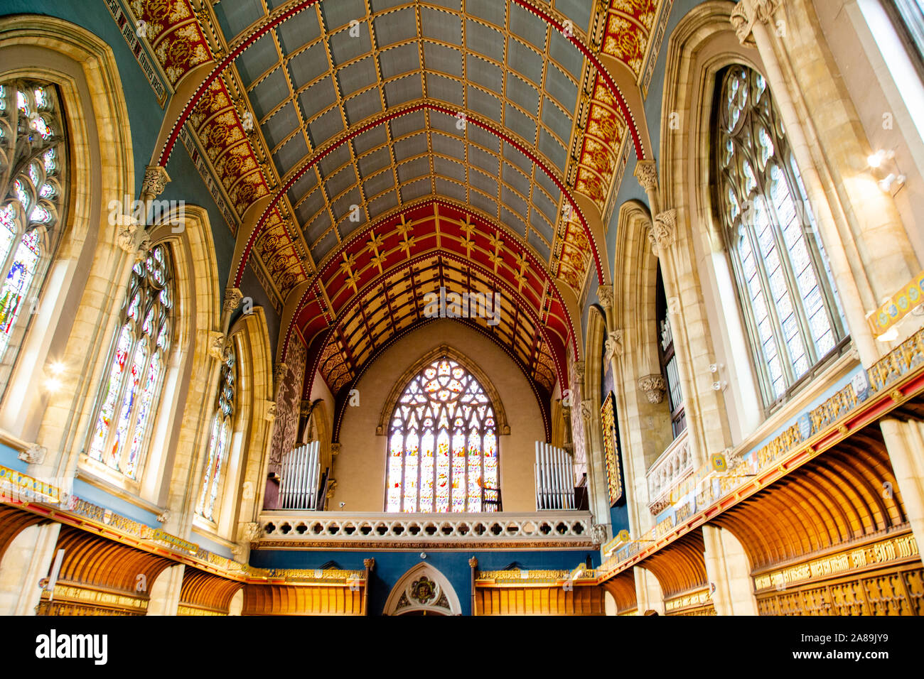 Ushaw College Chapel Stockfoto