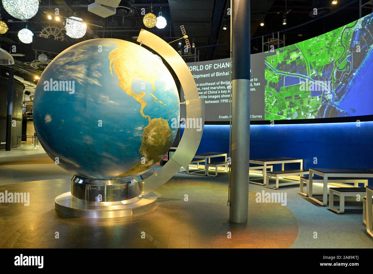 Das National Space Centre, Leicester, Leicestershire, Großbritannien Stockfoto