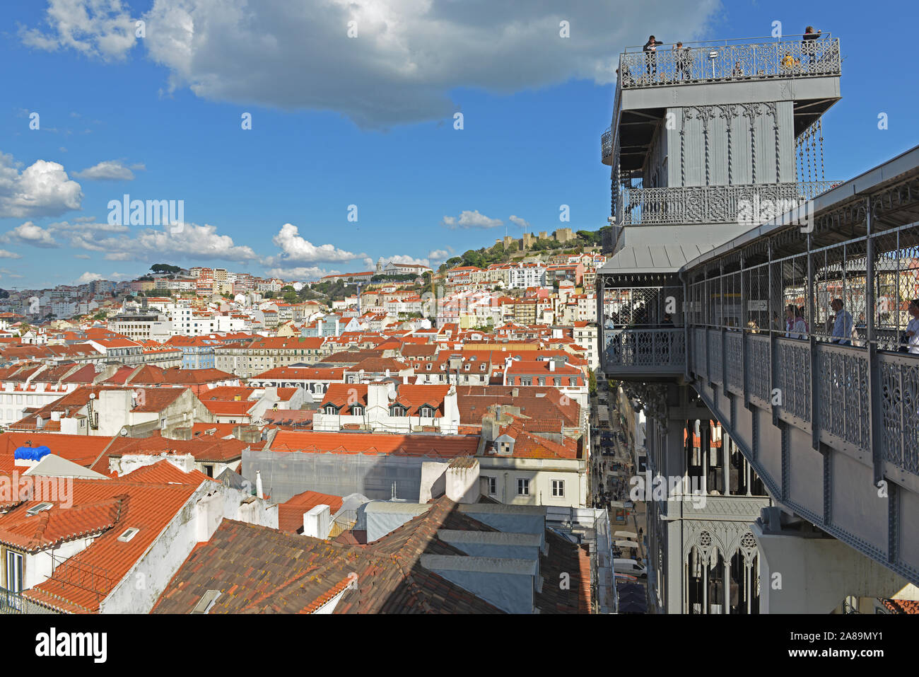 Lissabon Highlights Stockfoto