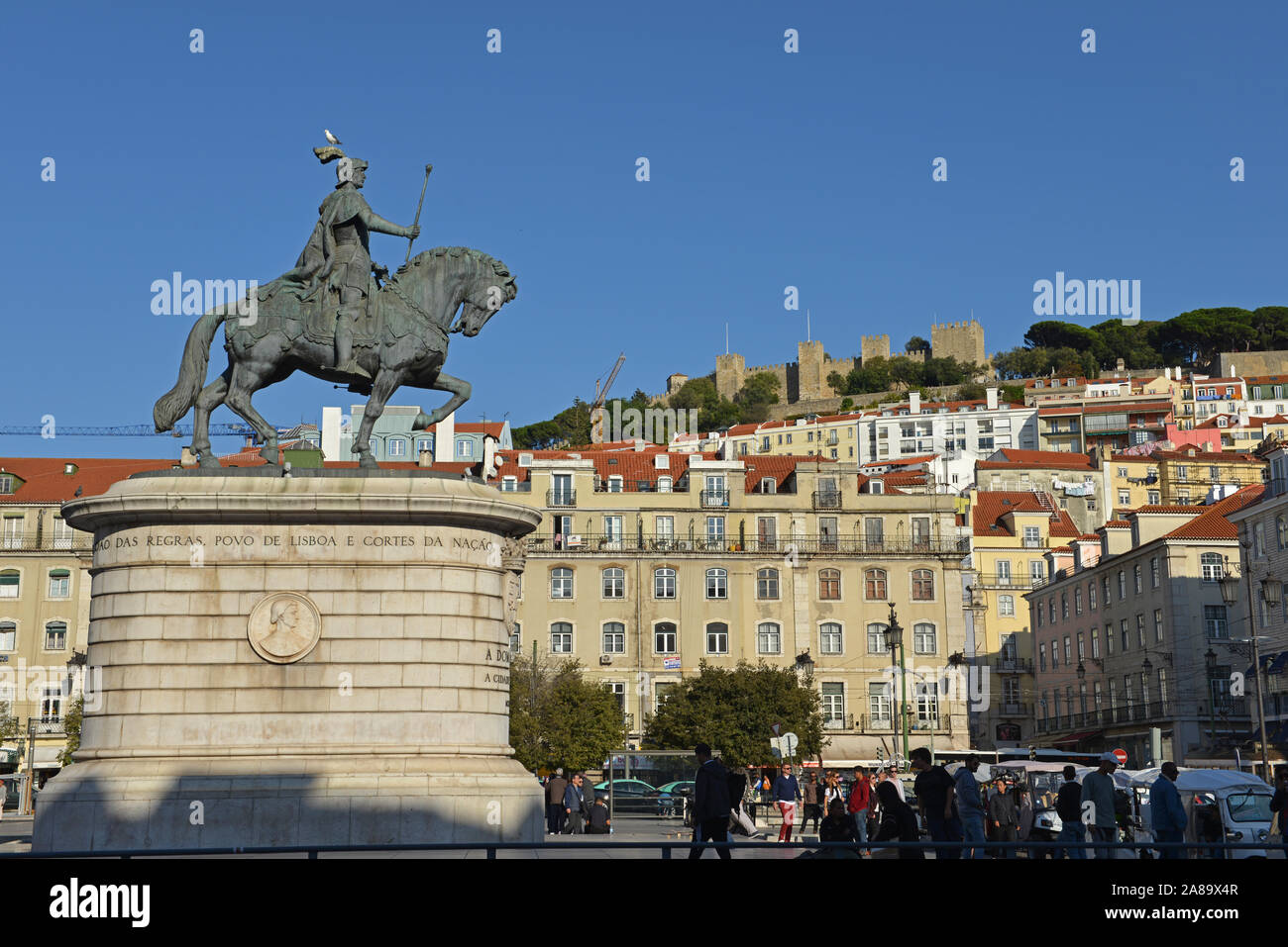 Lissabon Highlights Stockfoto