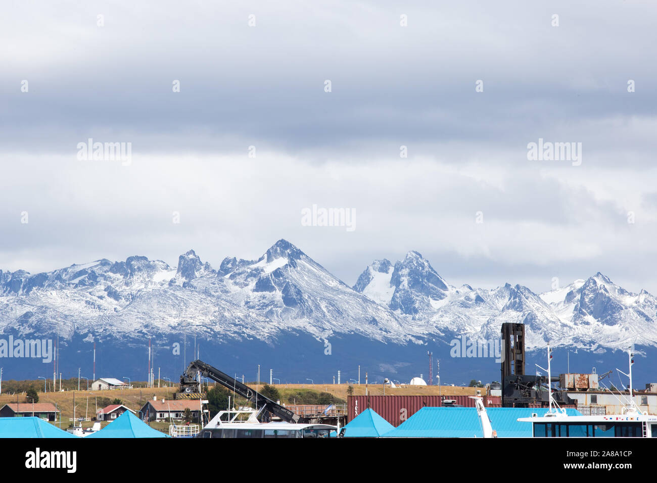 Ushuaia, Feuerland, Südamerika Stockfoto