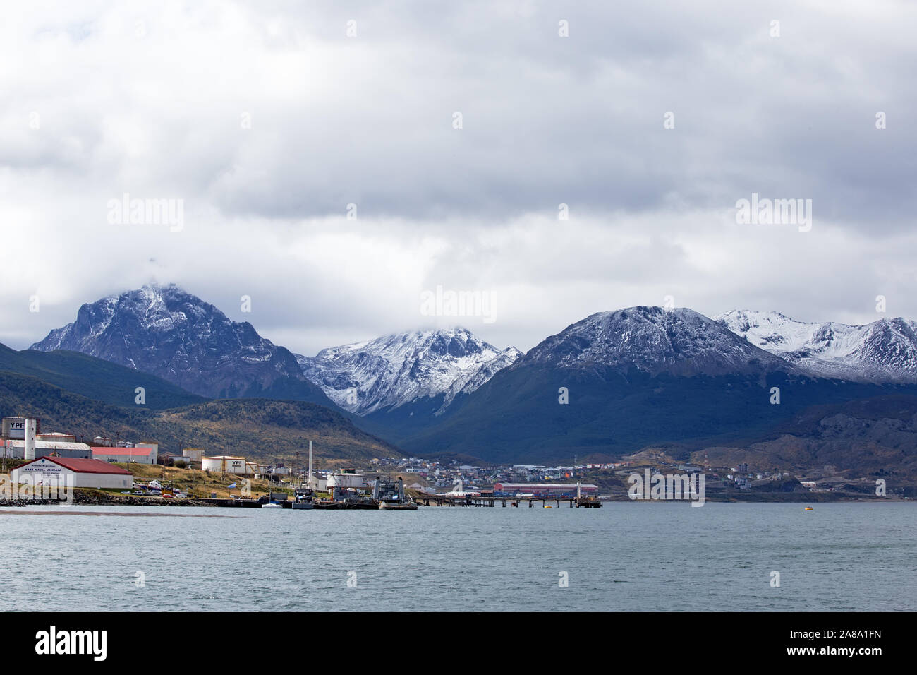 Und Beagle-kanal Ushuaia, Feuerland, Argentinien Stockfoto
