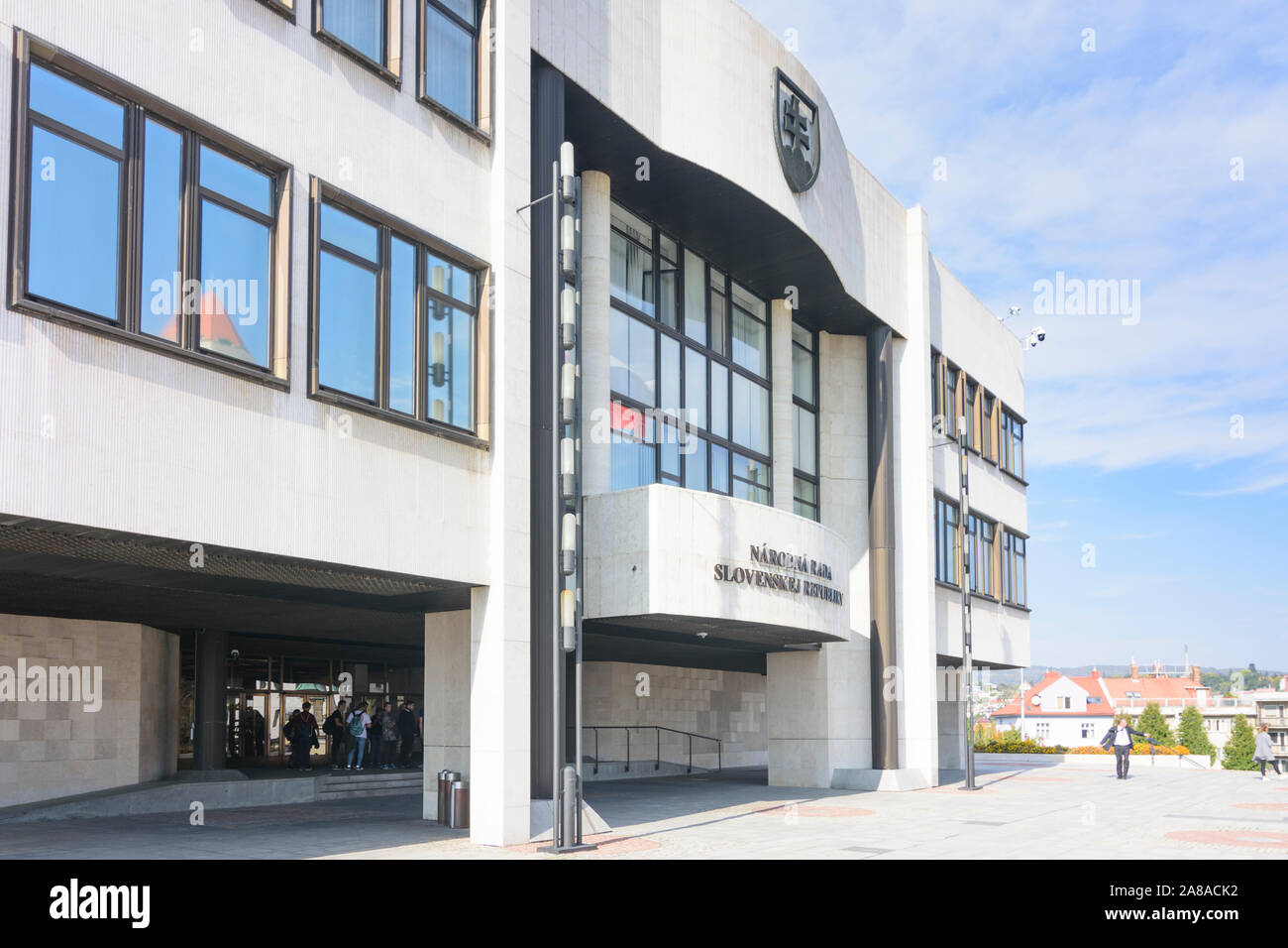 Bratislava (Pressburg): Parlament Nationalrat in der Slowakei, Stockfoto