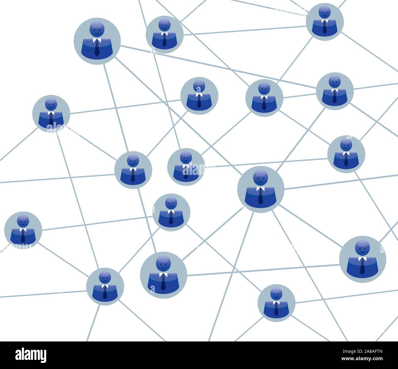 Menschliche Umrisse Symbole. Team und Kommunikation. Vector Illustration. Büro. Stock Vektor