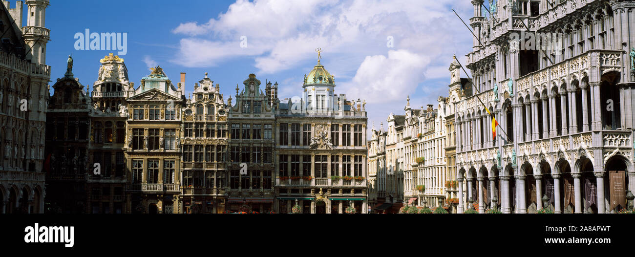 Blick auf den Grote Markt, Brüssel, Belgien Stockfoto