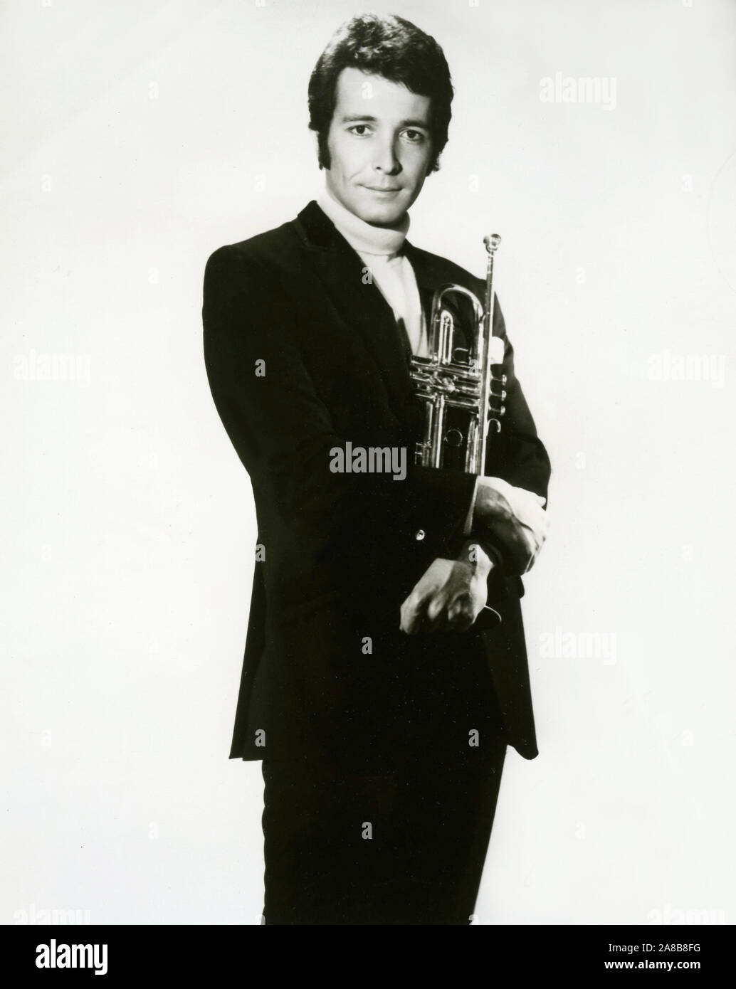 Werbung Foto des Musikers Herb Alpert für A&M Records um 1960 s Stockfoto