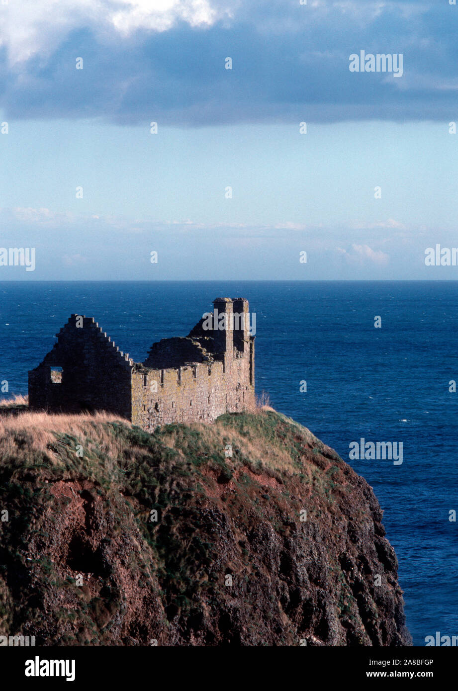 Dunnottar Castle, in der Nähe von Stonehaven, Aberdeenshire, Schottland, Großbritannien Stockfoto