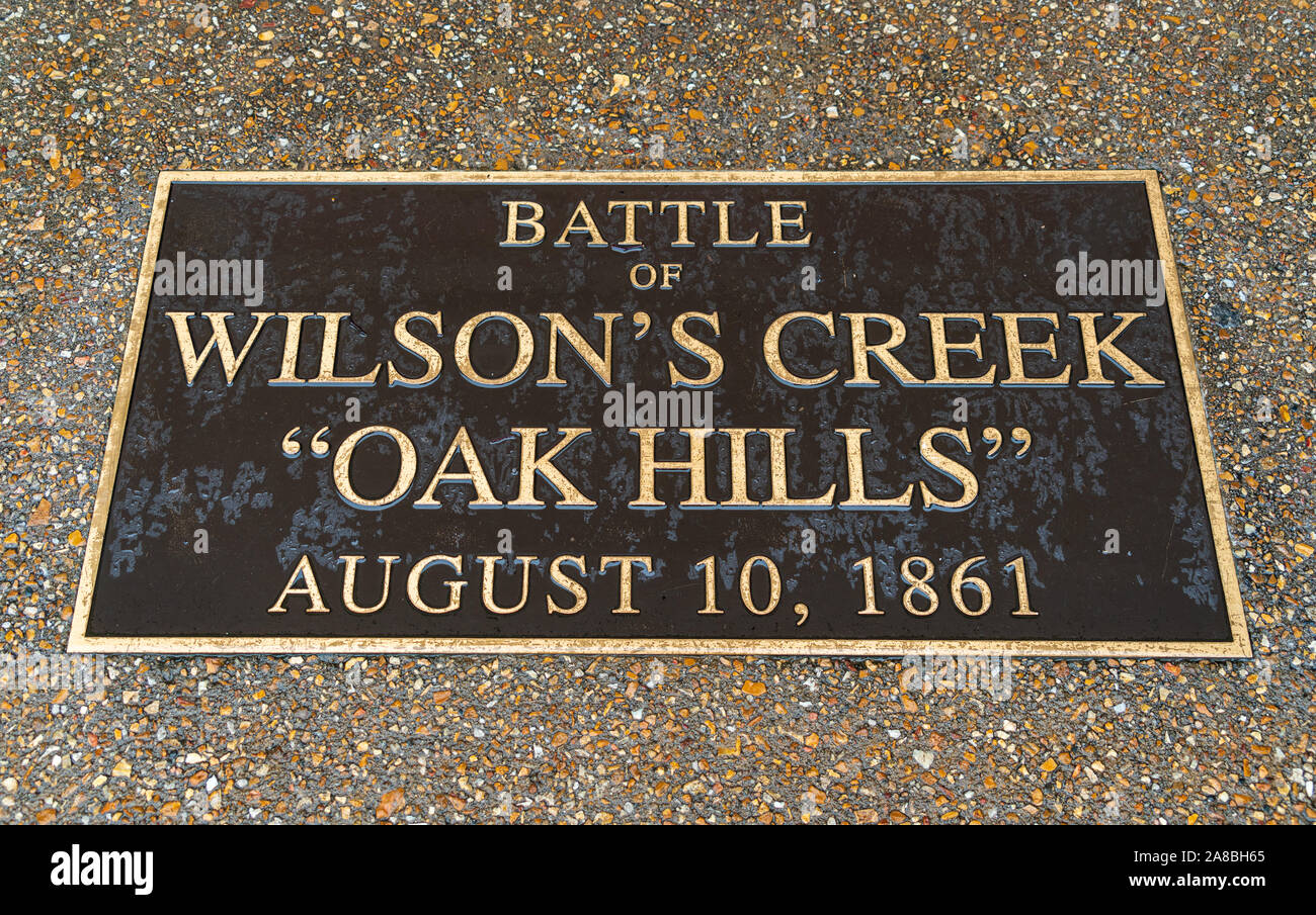Wilson's Creek National Battlefield, in den Ozarks, Missouri Stockfoto