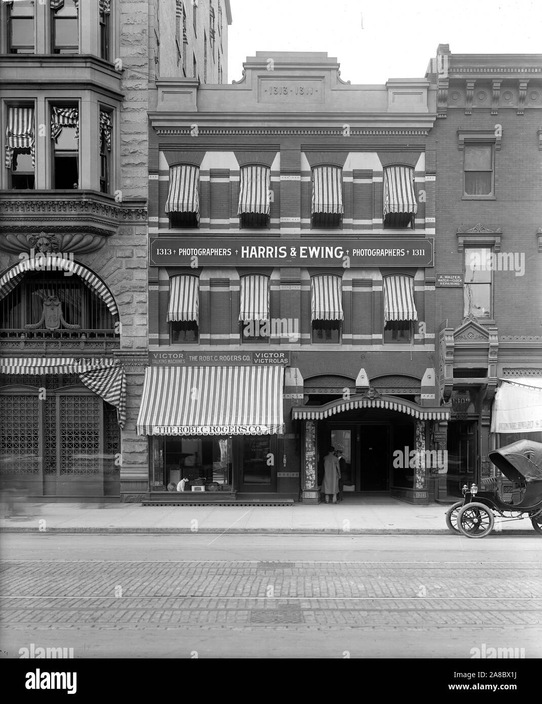 Äußere des Harris & Ewing Photo Studio Ca. 1900 (caption Staaten Dies ist die 'alte' Studio) Stockfoto