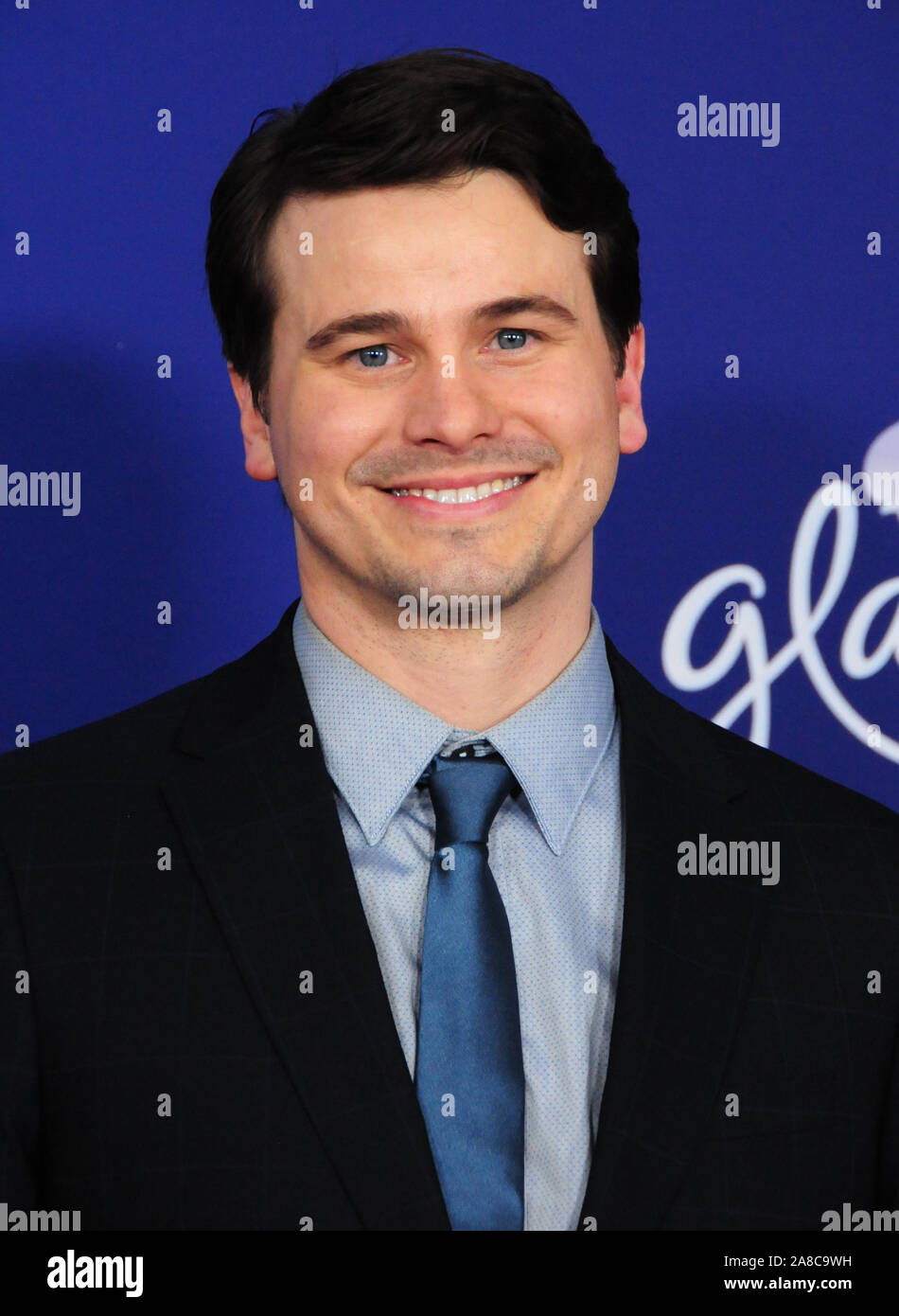 Hollywood, Kalifornien, USA, 7. November 2019 Schauspieler Jason Ritter besucht Disney World's Premiere von Frozen 2" am 7. November 2019 bei Dolby Theater in Hollywood, Kalifornien, USA. Foto von Barry King/Alamy leben Nachrichten Stockfoto