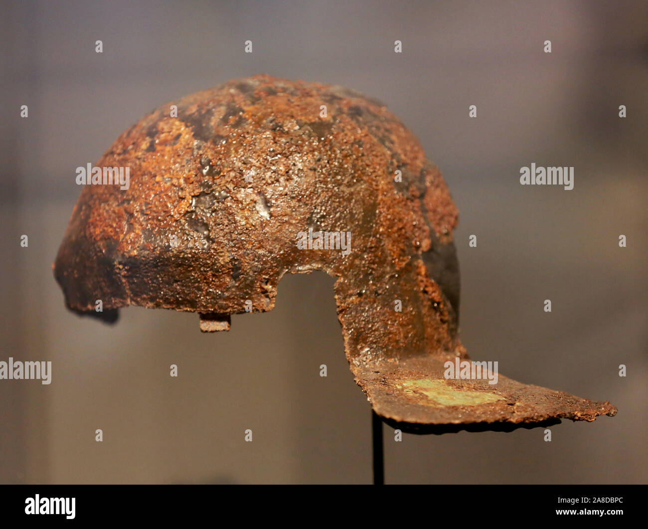 Römischer Helm Ausstellung Stockfotos und -bilder Kaufen - Alamy