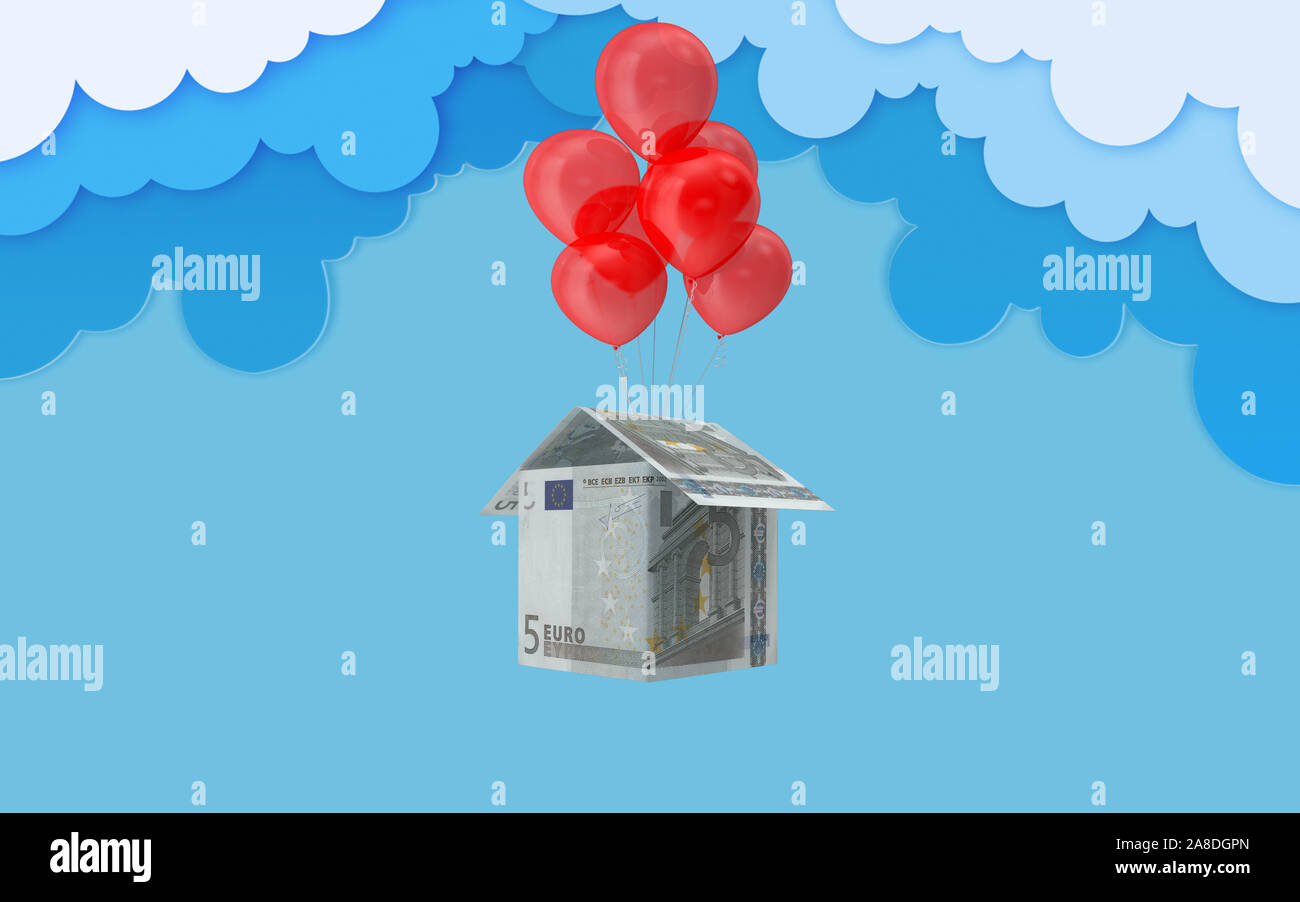 Balloon House Shape Stockfotos Balloon House Shape Bilder Alamy