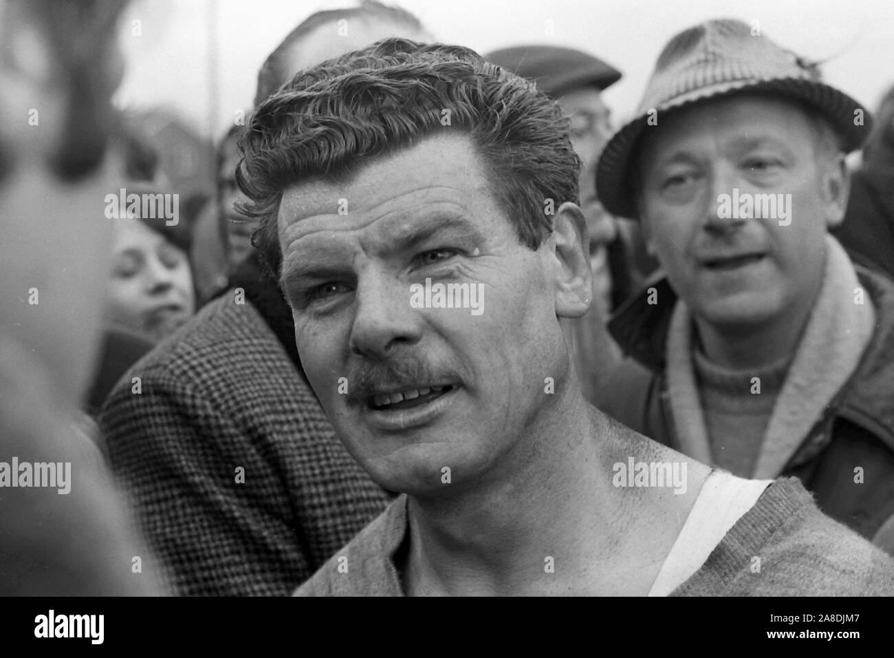 Kohle, die Meisterschaften Gawthorpe Mar 1970 Stockfoto