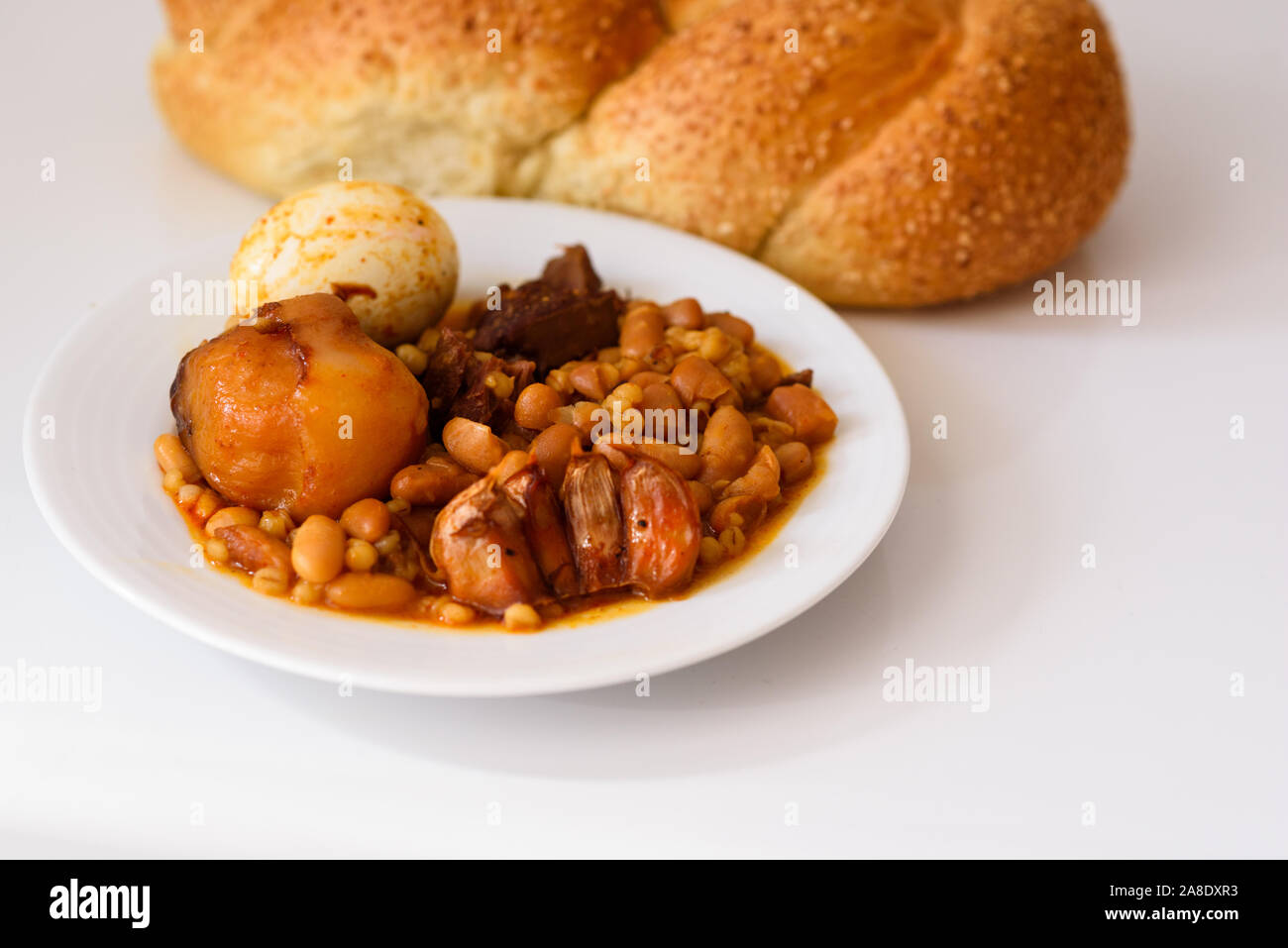 Traditional Jewish Sabbath Meal Stockfotos und -bilder Kaufen - Alamy