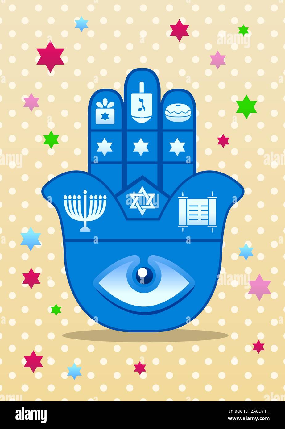 Hamsa handsymbol vektor vektoren Fotos und Bildmaterial in hoher