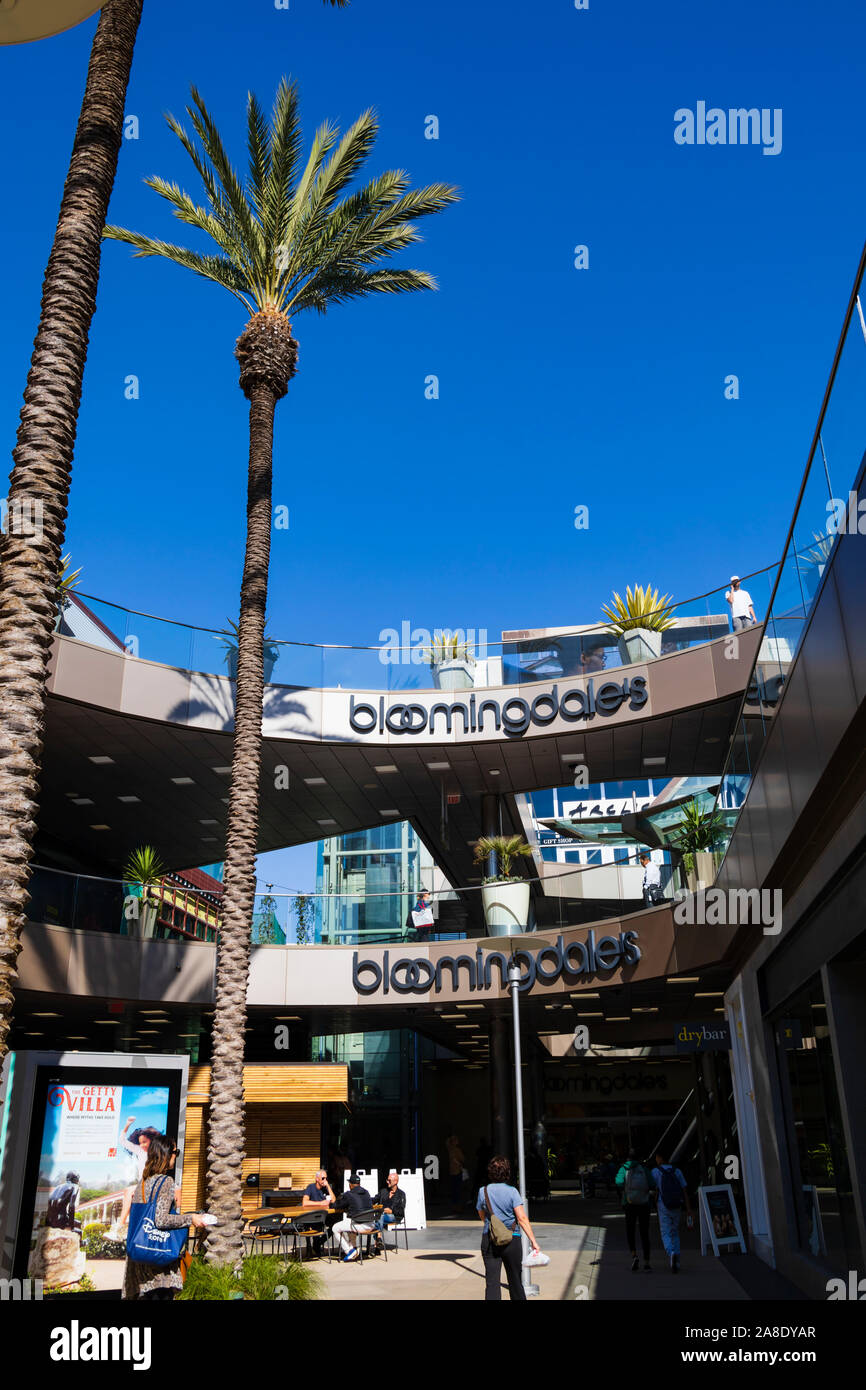Santa Monica Place, Open air Shopping Mall, Los Angeles County, Kalifornien, Vereinigte Staaten von Amerika Stockfoto