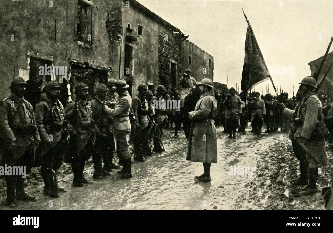 Frankreich 1915 weltkrieg ich nach der schlacht von champagner Fotos
