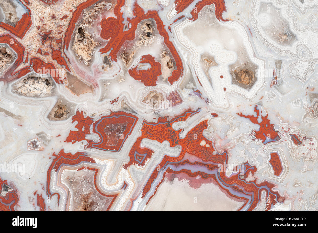 Geschliffen und poliert natürliche Mineralien, mit freundlicher Genehmigung von Joy & Co rock Store, Grand Marais, MN, USA, von Dominique Braud/Dembinsky Foto Assoc Stockfoto