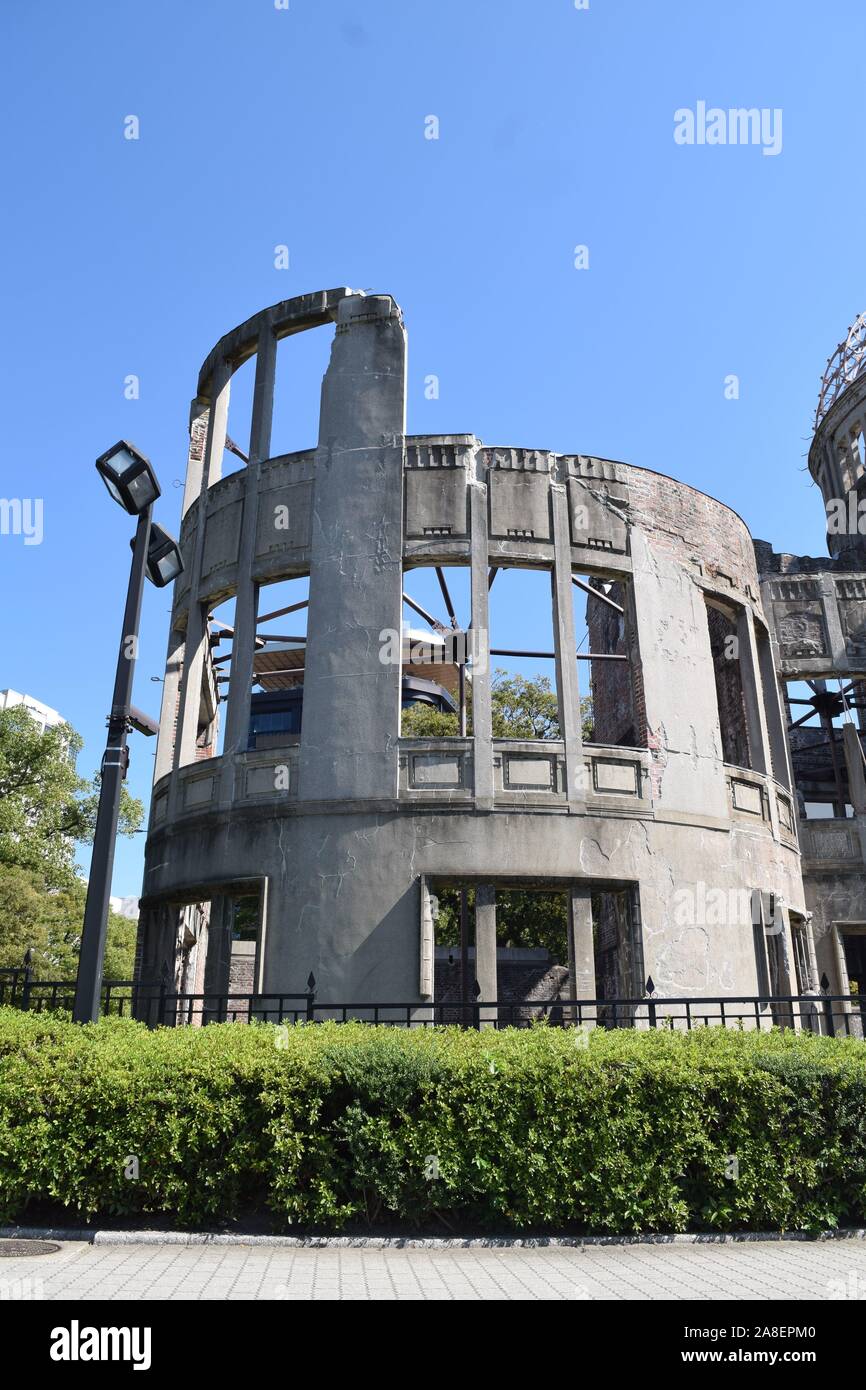 Der Atombombendom Gebäude in Hiroshima Japan Stockfoto