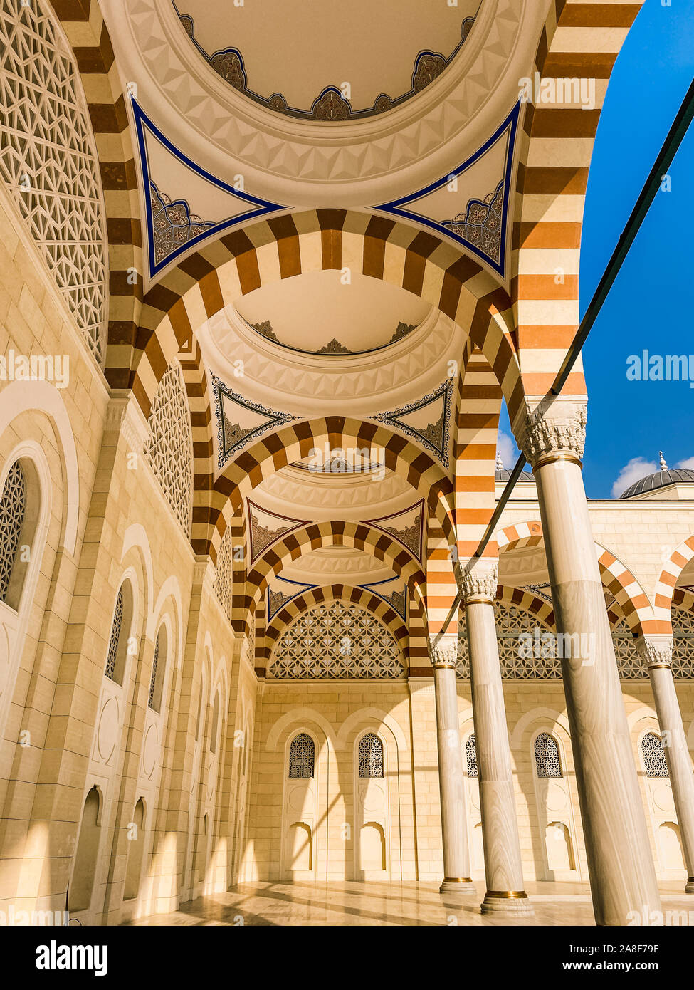 Oktober 30, 2019. Istanbul Camlica Moschee. Türkische Camlica Camii. Die größte Moschee in der