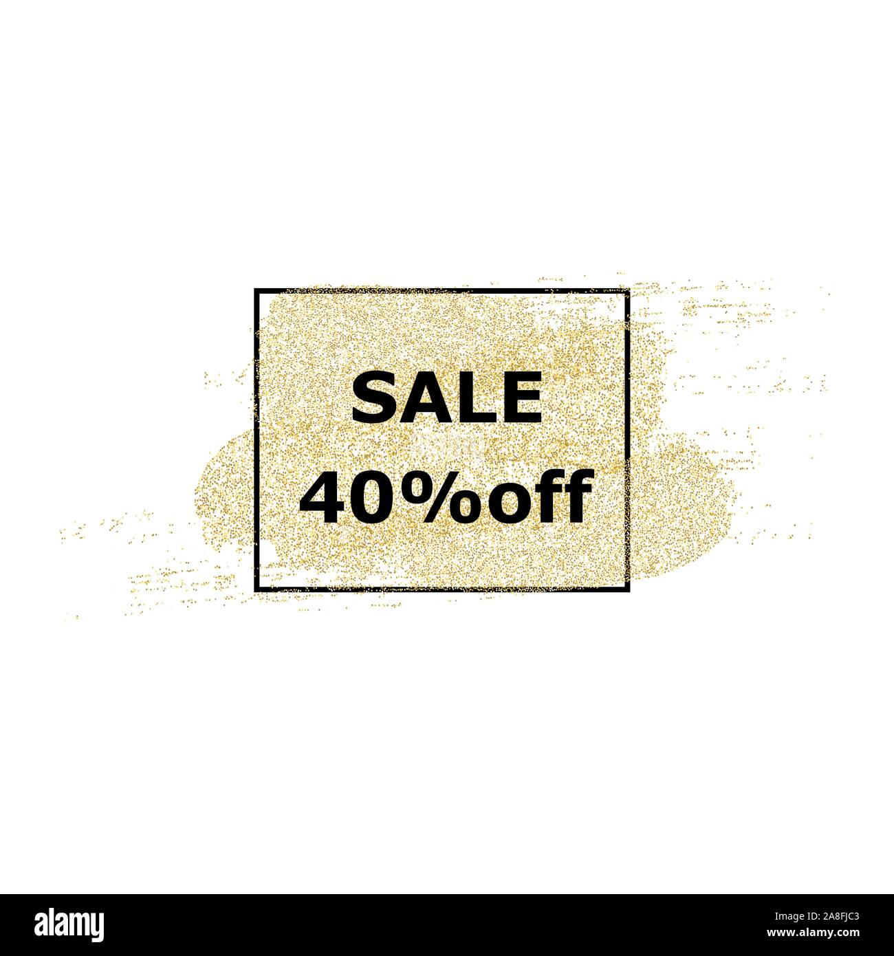 40 Prozent verkaufen. mega Sale. abstract Vector patter Eps 10. Stock Vektor