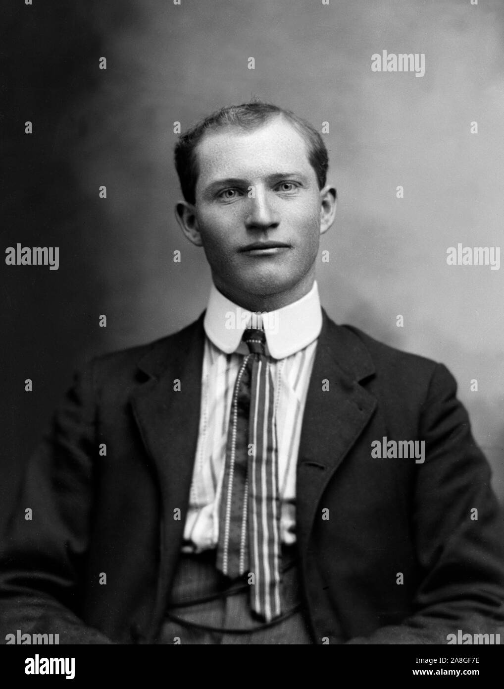 Der Jahrhundertwende commercial Portrait von Gainesville, Georgia, Ca. 1901. Stockfoto