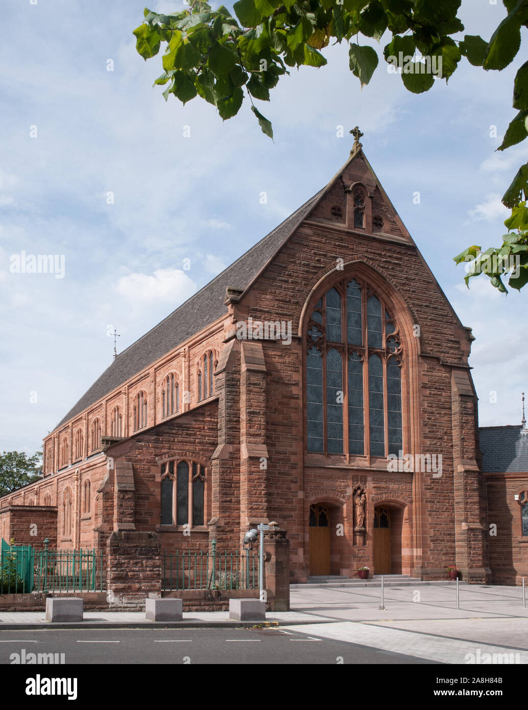 Unsere Liebe Frau von der guten Hilfe Kathedrale, Motherwell, Schottland. Stockfoto