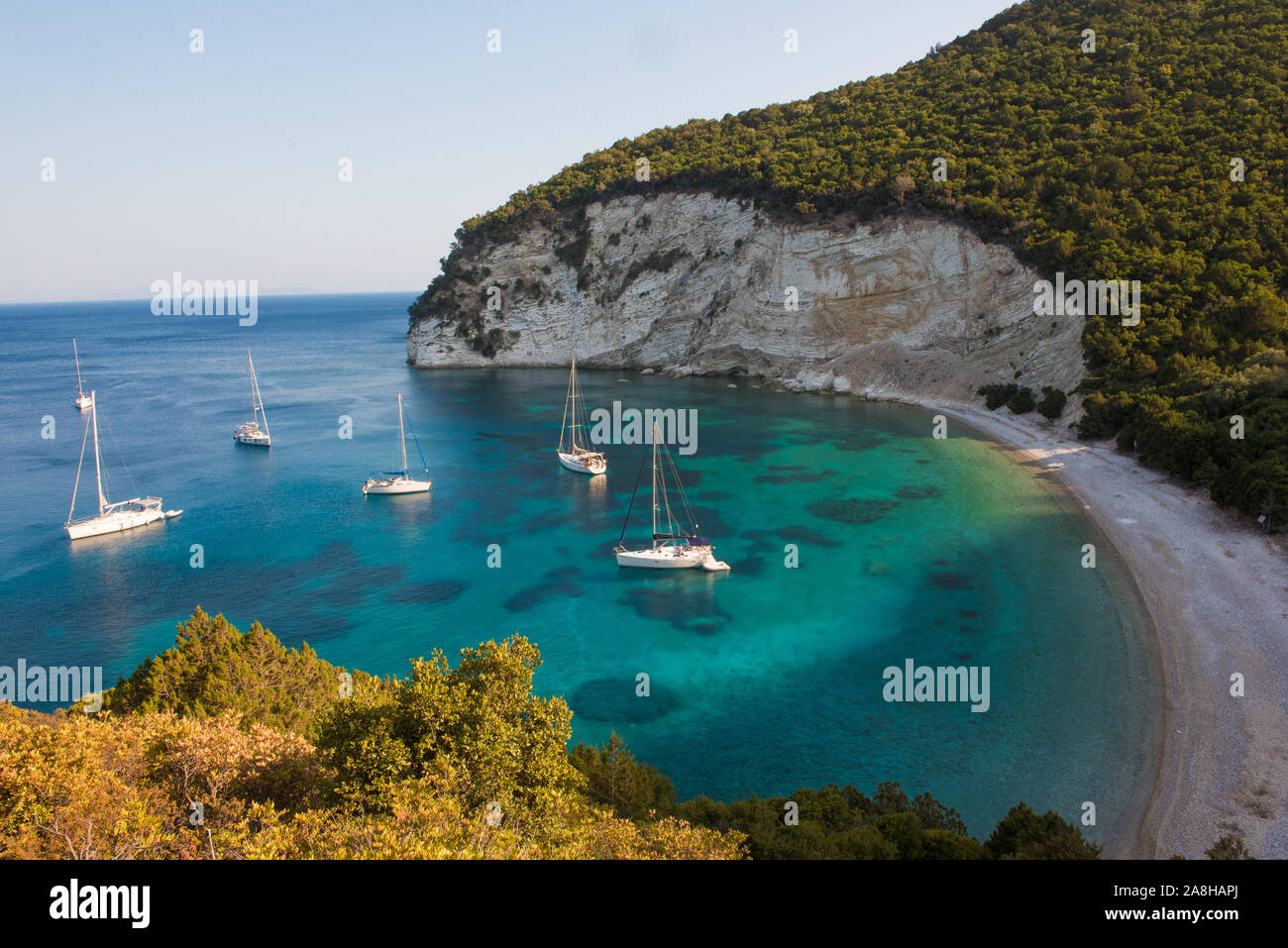 Atokos Insel im Ionischen Inseln Griechenland Stockfoto