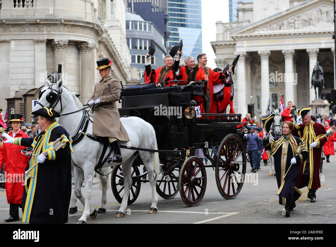 Der Oberbürgermeister Show Parade in der Innenstadt von London. PA-Foto. Bild Datum: Samstag, November 9, 2019. Photo Credit: Aaron Chown/PA-Kabel Stockfoto