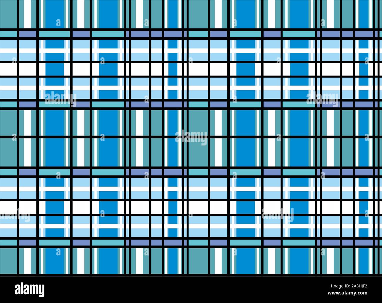 Tartan nahtlose Muster. Plaid Hintergrund. Textile Design. Fabric Schottischen ornamentale Textur. - Vektor Stock Vektor