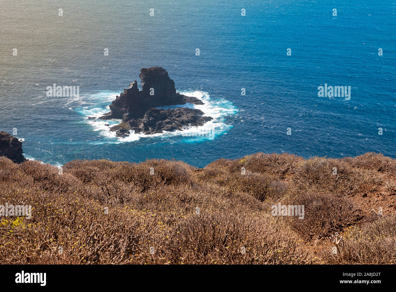View Point Santo Domingo Rock, La Palma Stockfoto