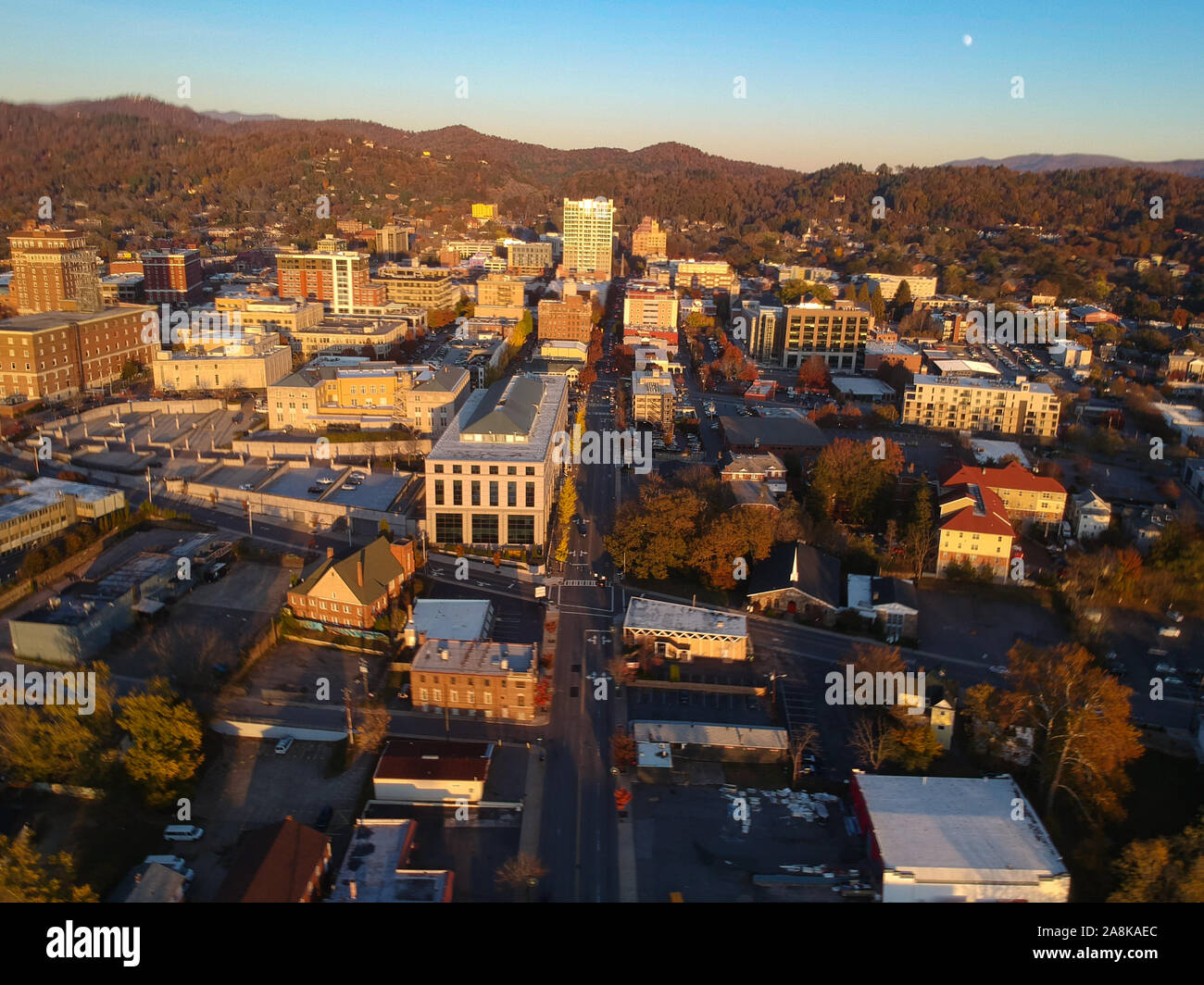 Downtown Asheville North Carolina Stockfotos Und Bilder Kaufen Alamy