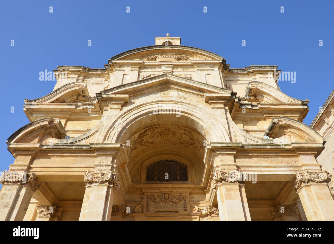 Kirche der Hl. Katharina von Alexandria, Valletta Stockfoto
