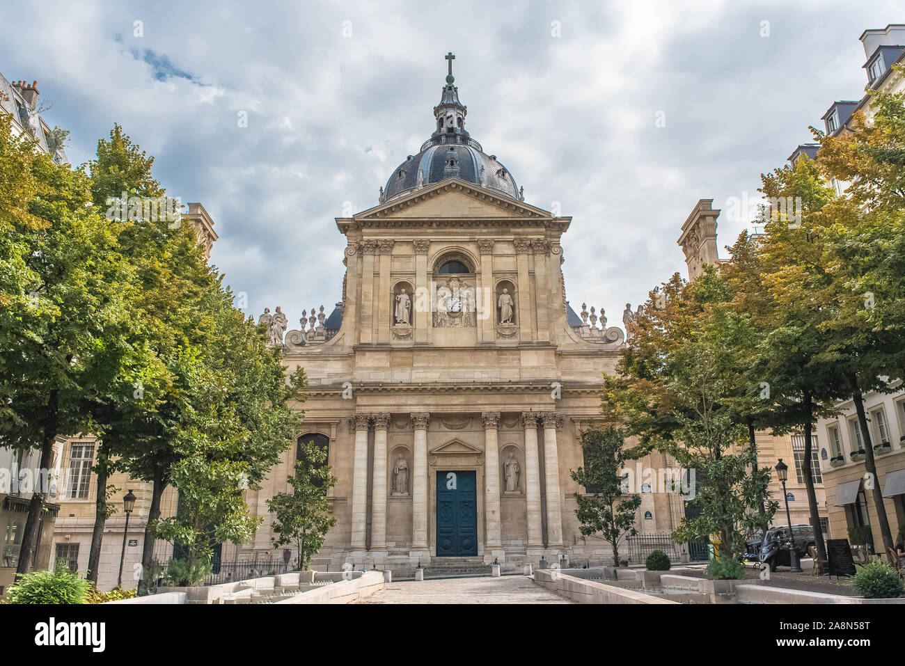 Paris, Frankreich, Sorbonne, öffentliche Forschungsschule in Frankreich Stockfoto