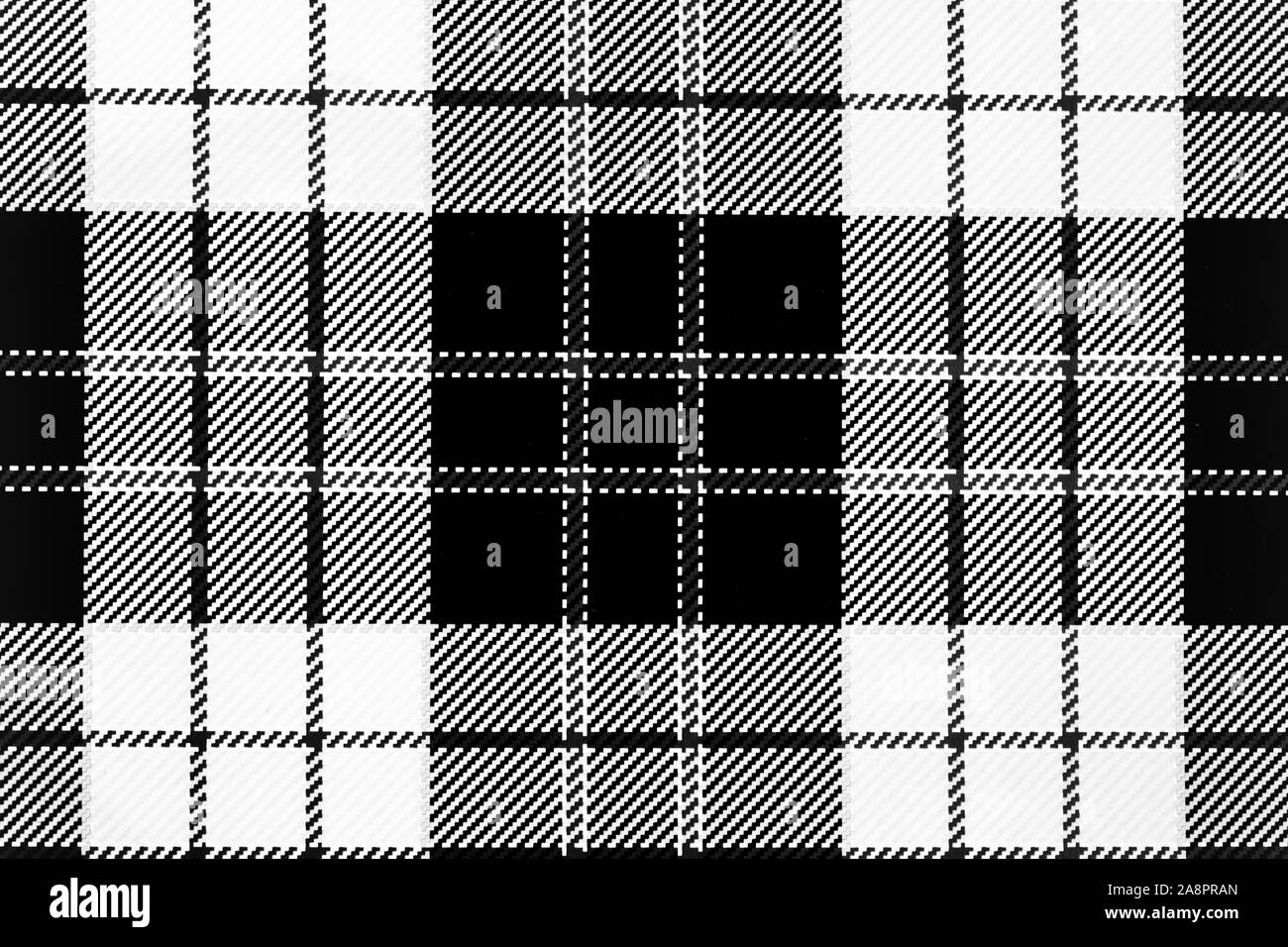 Gefleckte schwarze und weiße Grunge. Abstrakte Raster Hintergrund. Trendy Webart Textur. Monochrome Partikel abstract für Tapeten. Interieur Stoff garme Stockfoto