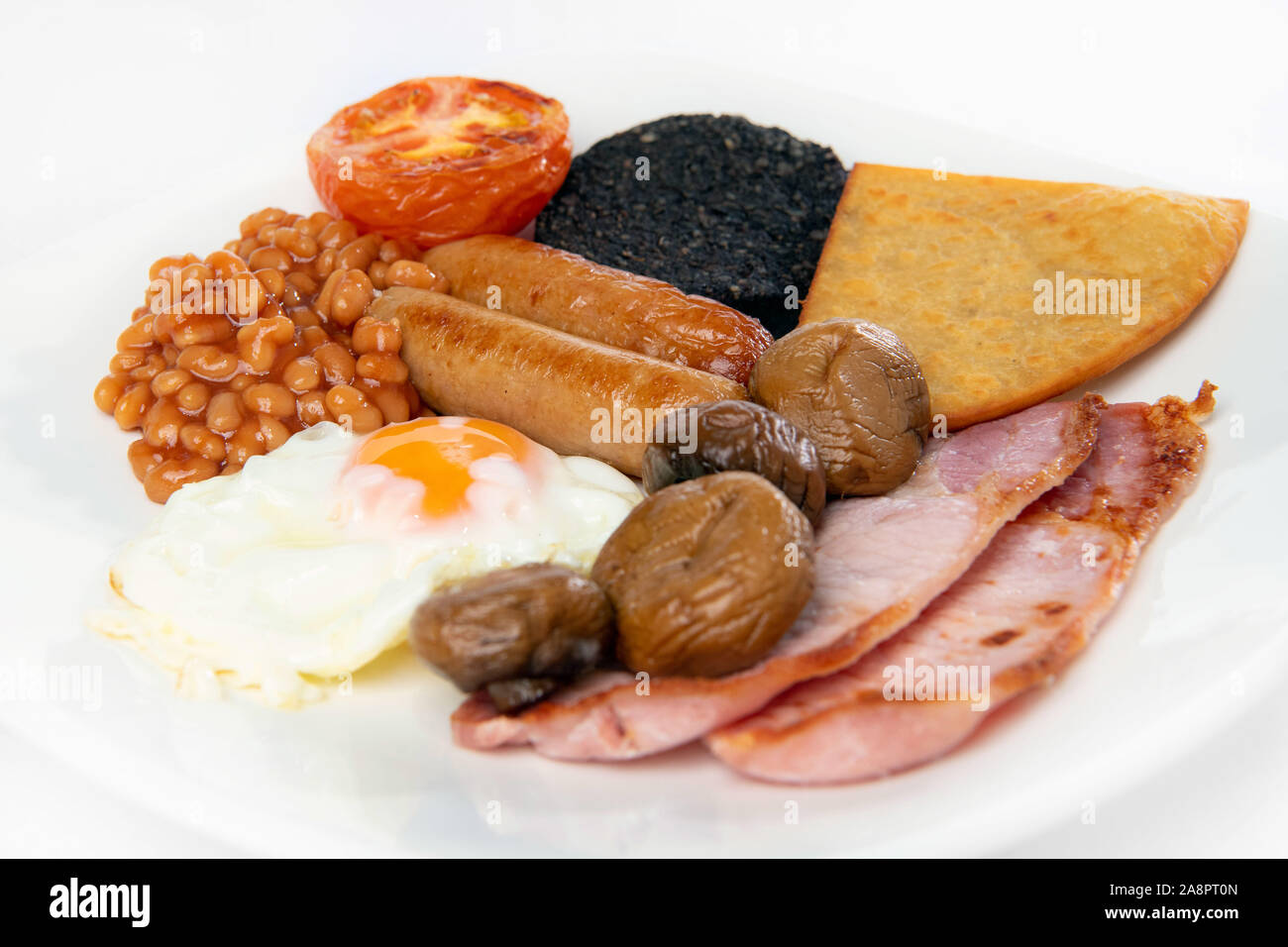 Nordsee Fähren, Lebensmittelbilder, Aberdeen Stockfoto