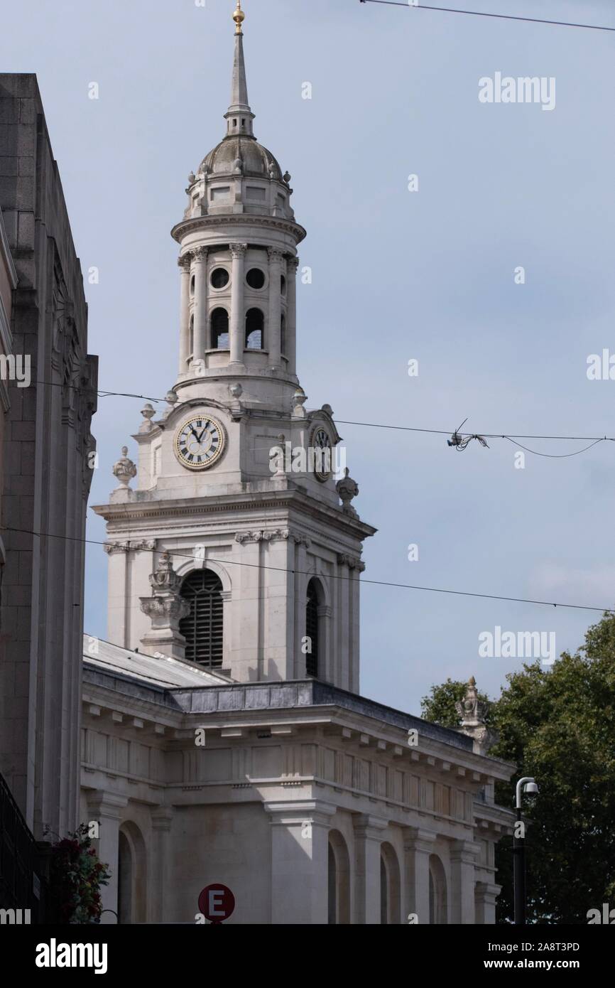 St Alfege in Greenwich nach der Restaurierung Stockfoto